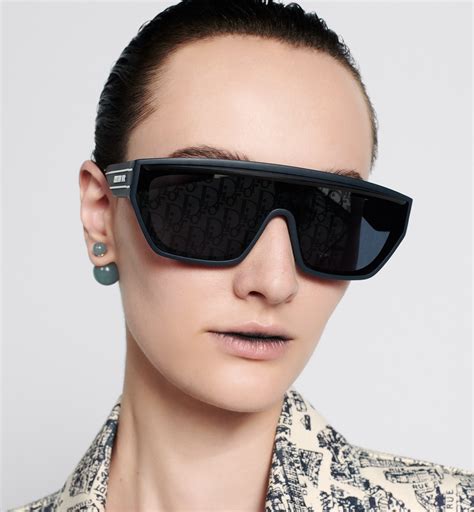 dior m7|DiorClub M7U Blue Mask Sunglasses .